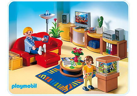 playmobil living room 9267